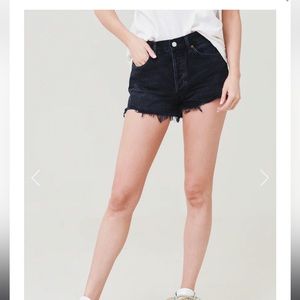 AGOLDE Parker vintage cut off short, black 24
